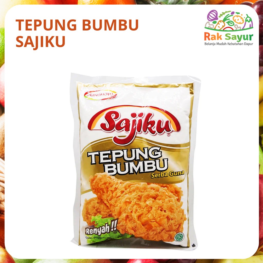 

Tepung Bumbu Serbaguna Sajiku 80gr Tepung KFC Padang