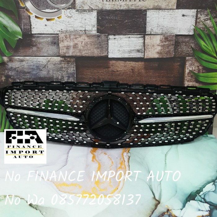 Grill diamod mercedes benz W205 AMG C200 C300 AMG diamod grill W205
