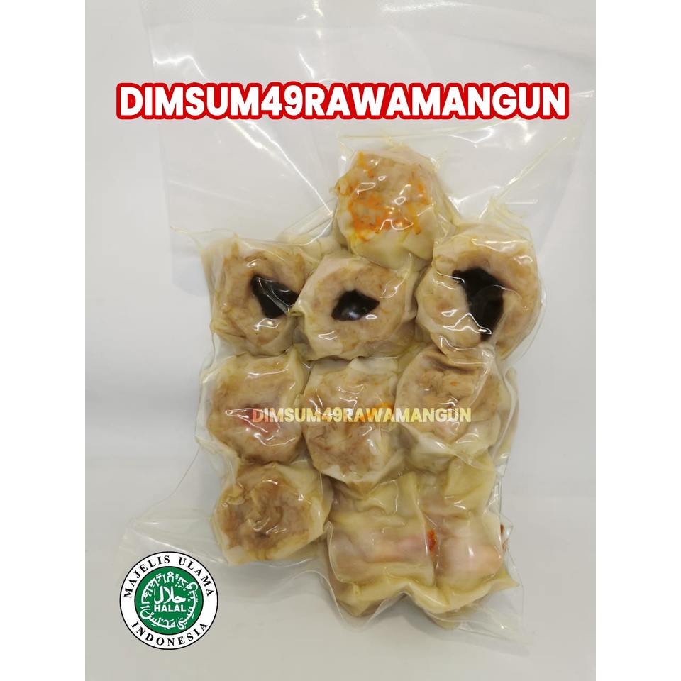 

DIMSUM MIX 49 RAWAMANGUN ISI 10 PCS/ HALAL/ FROZENFOOD