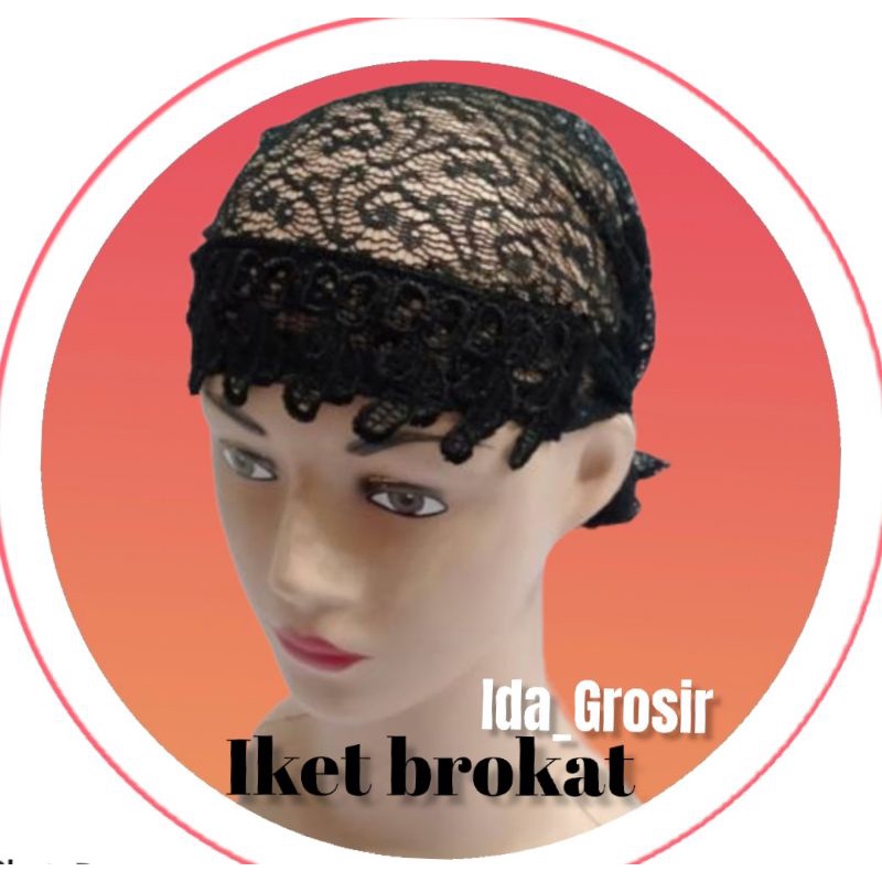 iket brokat renda bandana Ciput