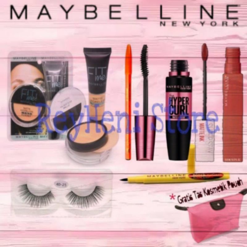 Maybelline - Paket Kosmetik Maybelline - Paket Kosmetik Murah - Paket Kosmetik Lengkap - Paket Kosme
