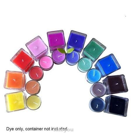 Candle Dye Chips Pigment - Keping Pewarna Lilin Handmade