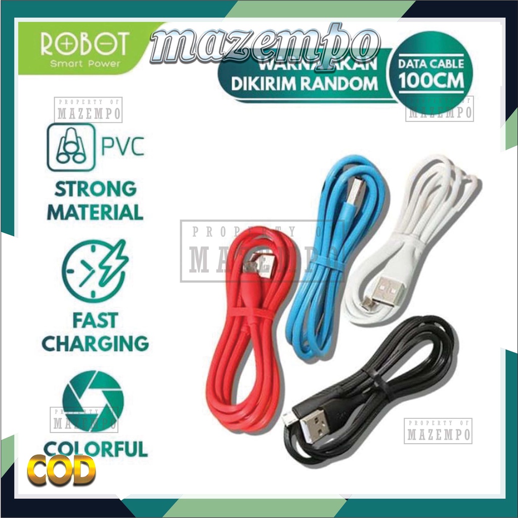 KABEL DATA cas micro usb RBM 100S FAST CHARGING ROBOT RBM100 casan FOR ANDROID DATA KABEL