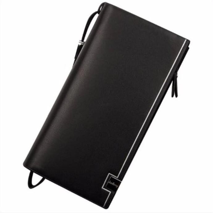 Jual Baellerry Men Wallets Casual Men Purse Clutch Bag Leather Wallet Long Dijamin Ori