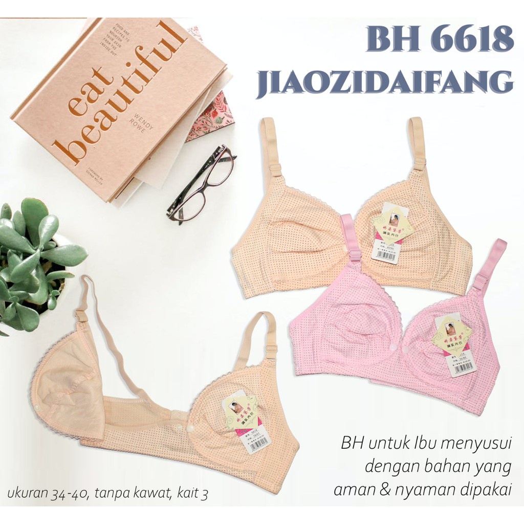 Bra BH MENYUSUI Tanpa Kawat / Bra Maternity / Nursing Bra / wenli