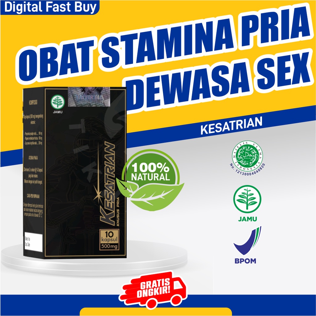 Jual Kesatrian Kapsul Seksualitas Pria Dewasa Isi 10 Kapsul Manjur