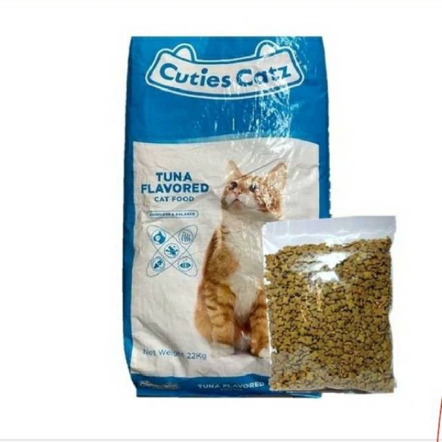 Makanan Kucing Kering CATZ CUTIES Tuna 500 Gram - 800 Gram - 1 KG / Dry Cat Food Murah