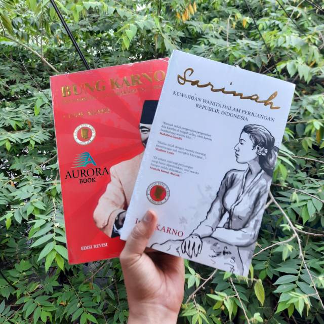 Paket Buku Soekarno - Bung Karno Penyambung lidah rakyat - Sarinah - Original