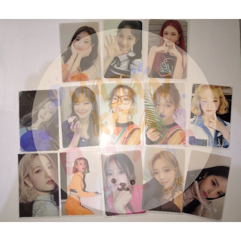 READY STOCK PHOTOCARD Saerom Jisun Gyuri Hayoung Nakyung Seoyeon Chaeyoung Jiheon Jiwon