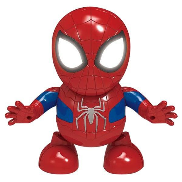 New Trend! MAINAN ANAK ROBOT SPIDERMAN DANCE DANCING MUSIK ROBOT SMART SUPERHERO