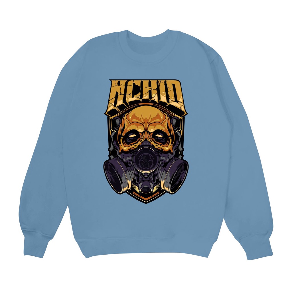 Sweater/Crewneck Unisex Hckid Sweater Fleece Big Size Size M -XXL Sweatshirt Sablon Premium Quality