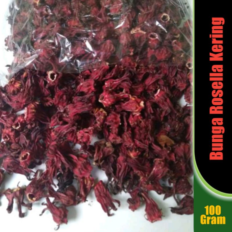 

Bunga Rosella Kering Rosela merah - Red tea