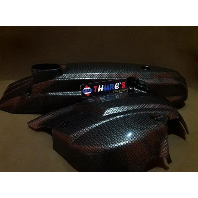 Tutup Cover Cvt Mio Soul Fino Karbon Carbon Item / Gold Big Sale