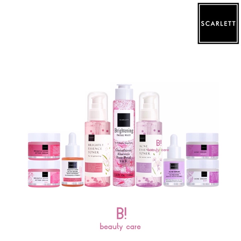 Scarlett Whitening Paket Hemat 5 item