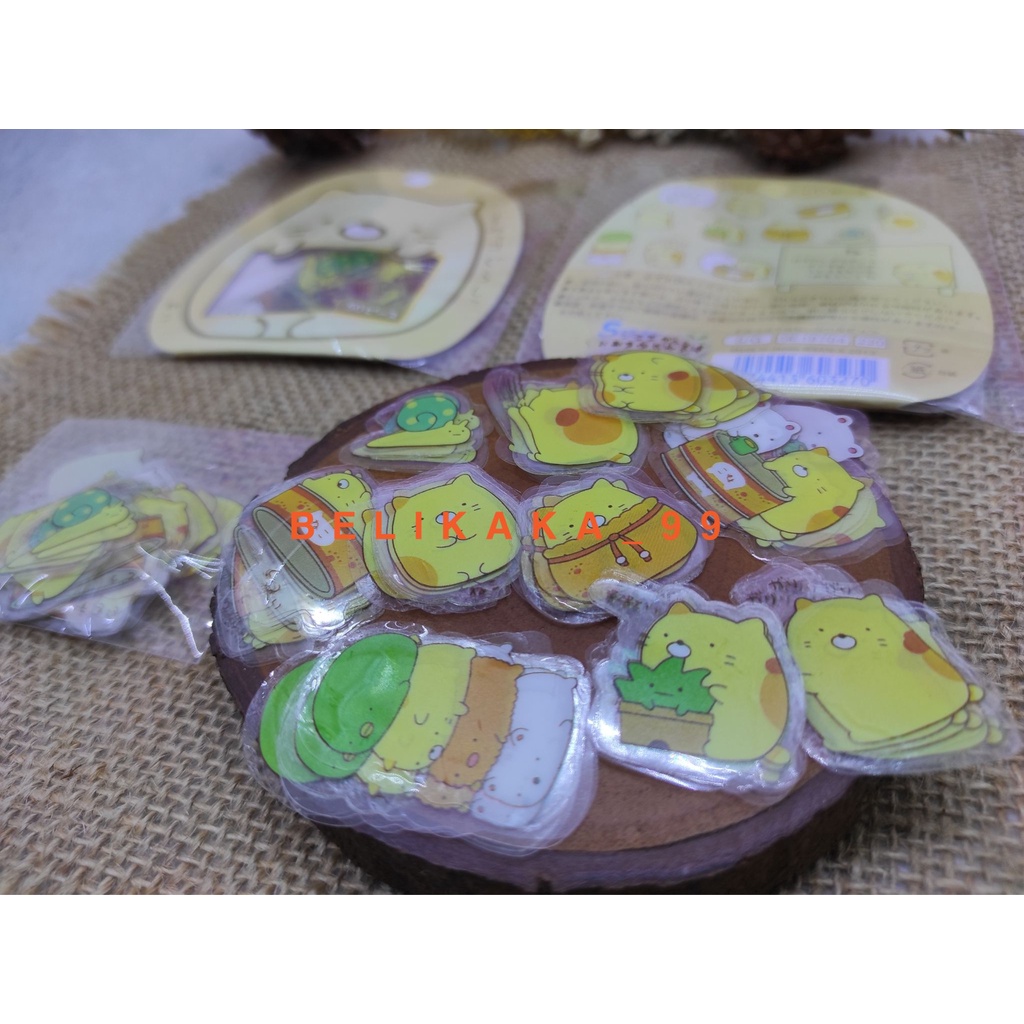 (50 PCS) STICKER BENTUK ANTI AIR MOTIF SUMIKKO GURASHI ISI 50 PCS / STICKER ANTI AIR / STICKER MOTIF SUMIKKO GURASHI / STICKER KARTUN LUCU / STICKER LUCU / STIKER ANTI AIR / STICKER ANAK LUCU / STICKER SUMIKKO GURASHI / STICKER TIMBUL