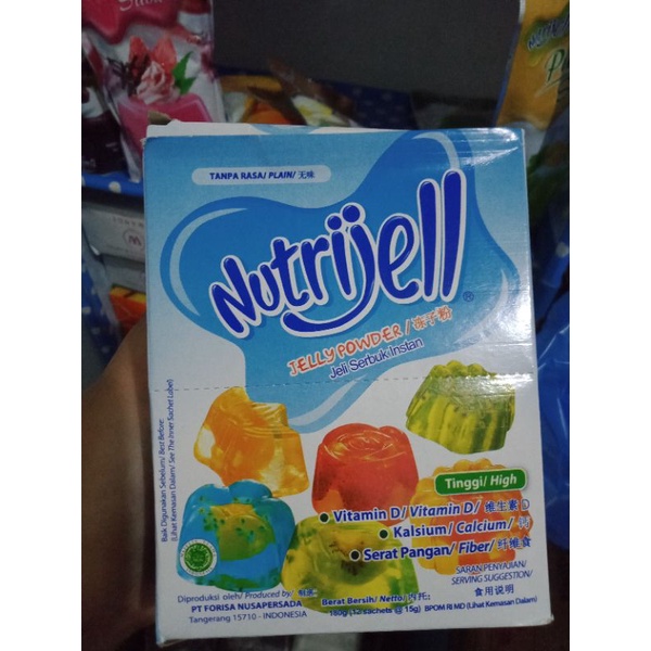 

[READY] Nutrijel jelly powder plain/ tanpa rasa 15 gram