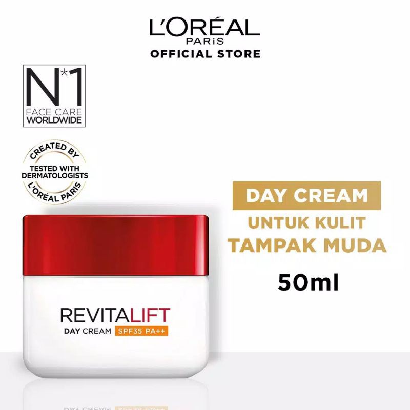 Loreal Paris Revitalift Night Cream / Day Cream SPF 35/PA ++ 50ml / Crystal 130ml