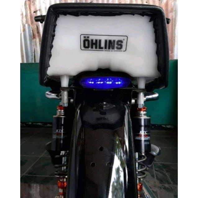 LAMPU BELAKANG / LAMPU STOP MINI VARIASI + BREKET UNIVERSAL