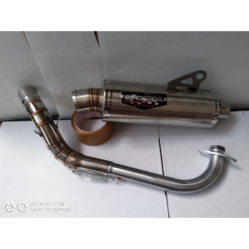 Knalpot racing Black devil Nmax