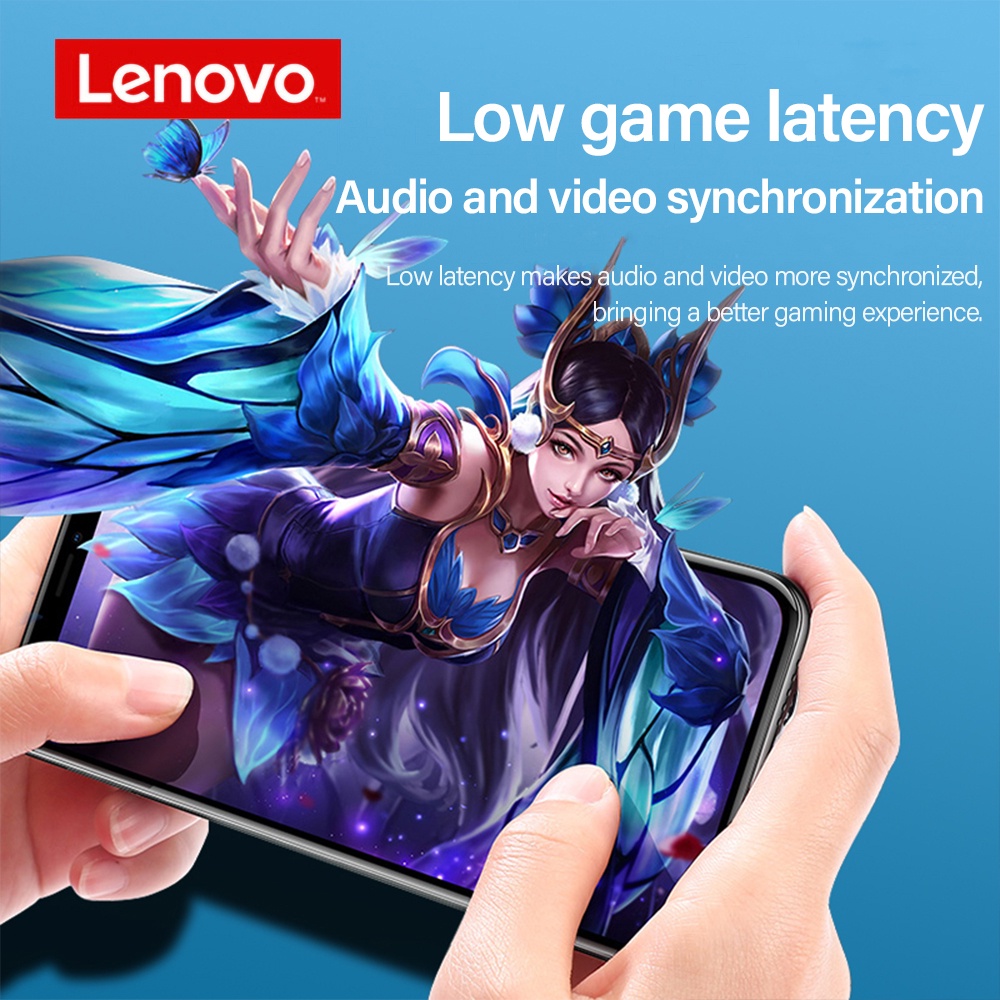 Lenovo XT96 TWS Wireless Headset Bluetooth 5.1 Headset Touch Control Stereo Noise Reduction With Microphone Low Latency