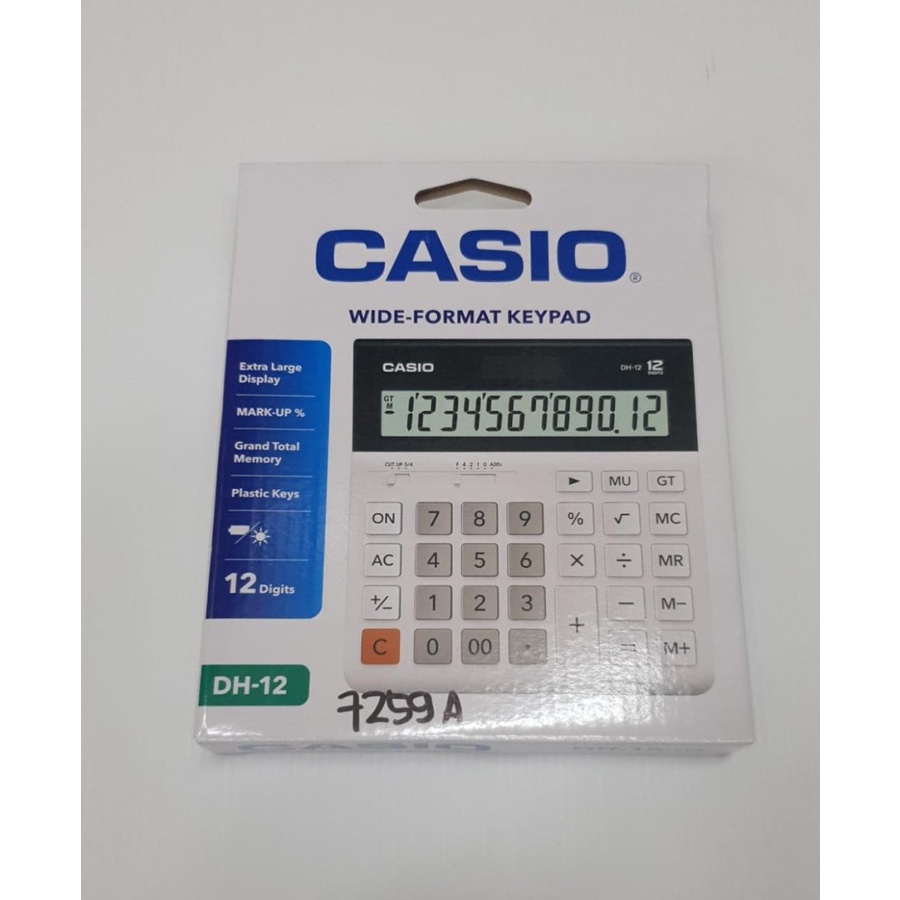 

CALCULATOR CASIO DH-12 (12digits) | KALKULATOR