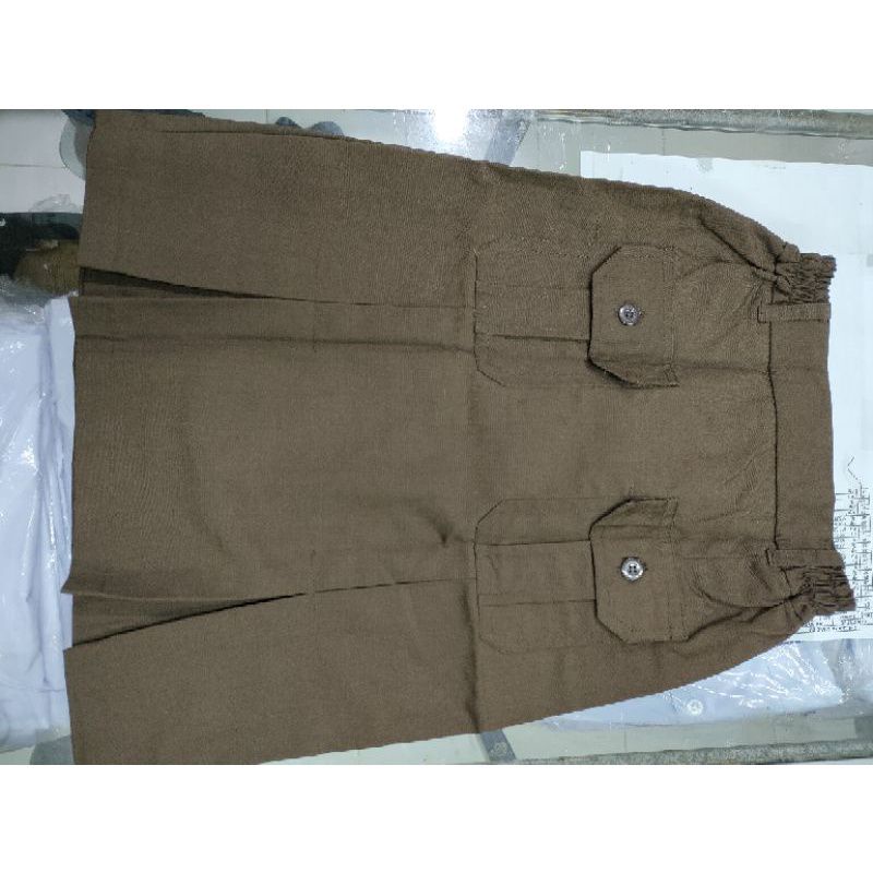 ROK KULOT PENDEK / ROK PENDEK PRAMUKA SAKU 2 DEPAN / ROK PRAMUKA TUTUP / ROK CELANA SAKU 2 DEPAN / ROK CELANA KULOT PRAMUKA / ROK PRAMUKA TUTUP / ROK CELANA SD / ROK CELANA SMP / ROK KULOT PRAMUKA / ROK PRAMUKA SPAN SAKU 2 PENDEK