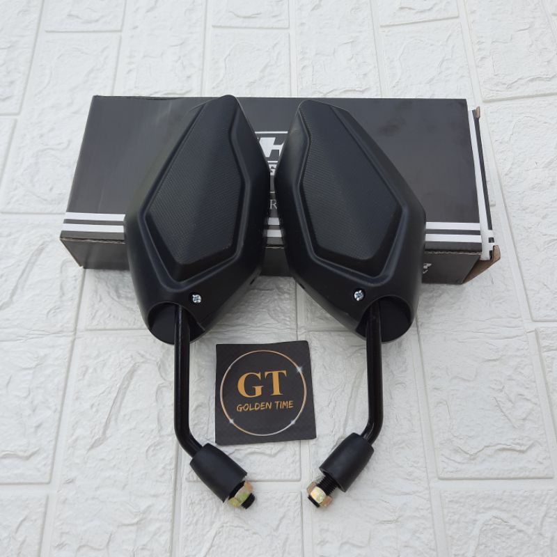 Spion Vario Hitam Gagang Pendek Spion Honda Beat Vario Scoopy Supra Blade Revo Dll-2