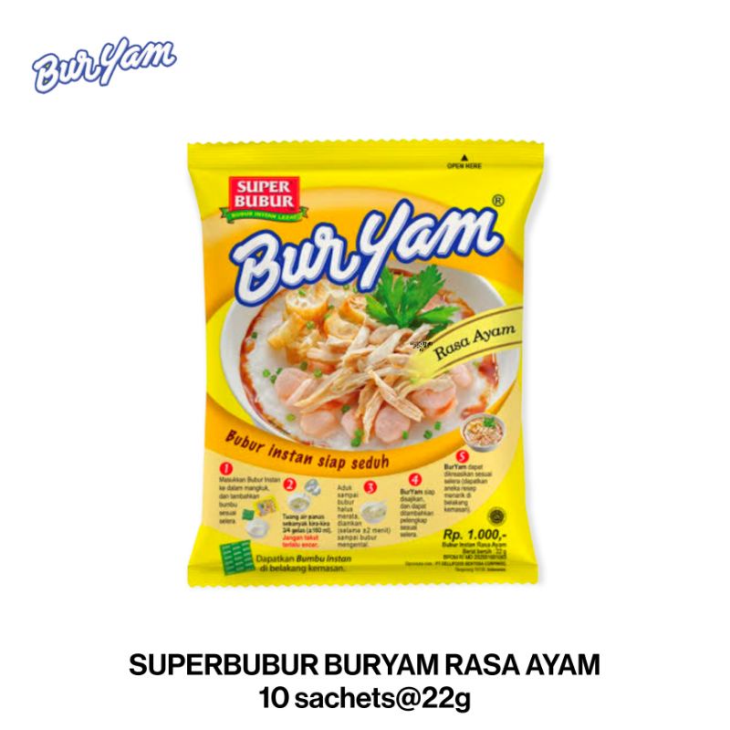 

SUPER BUBUR - BURYAM RASA AYAM