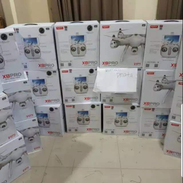 Syma X8PRO-DRONE SYMA X8PRO EXTRA BATERAI Total 2 BATERAI
