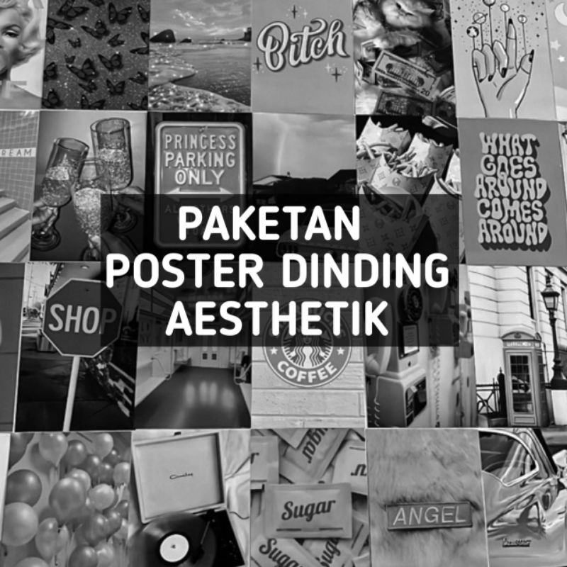 Jual Poster Dinding Aesthetic Vol 2 Shopee Indonesia 6818