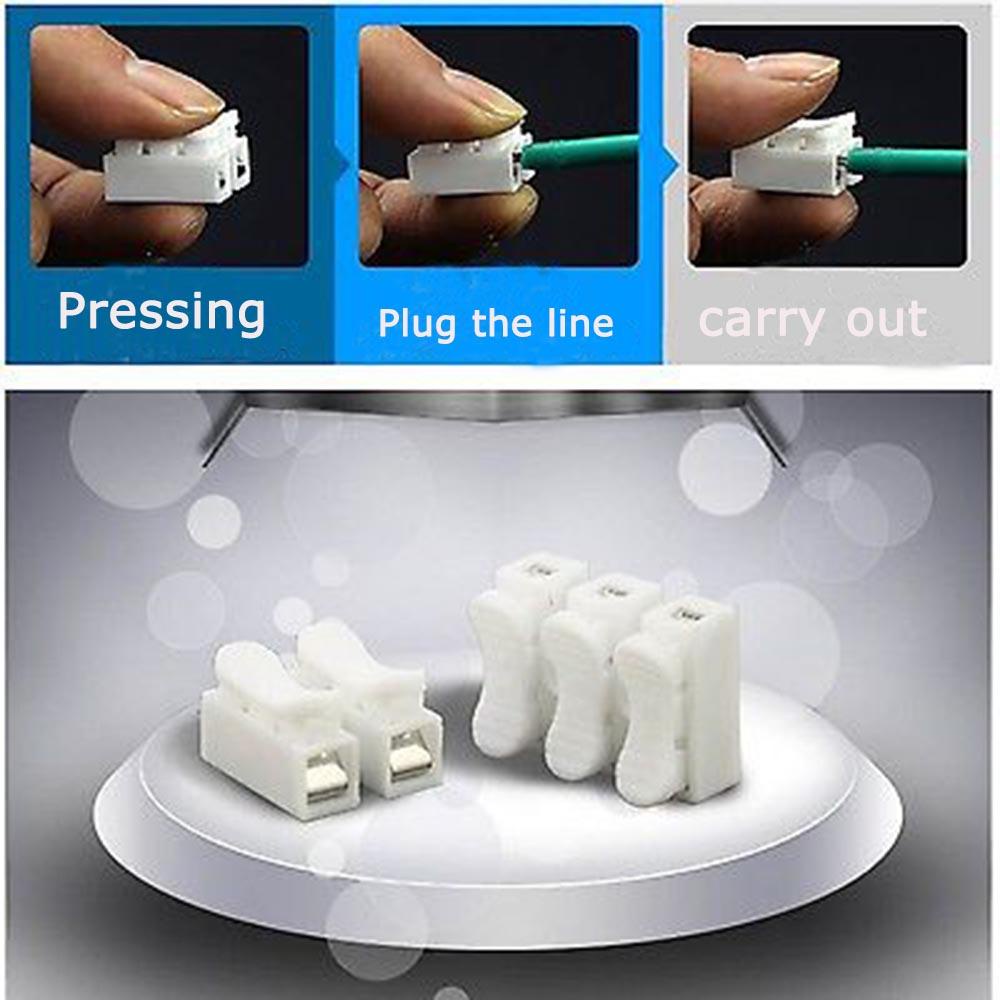 Suyo 30PCS Spring Connector Kawat Tahan Lama Brand New High Quality Terminal Block