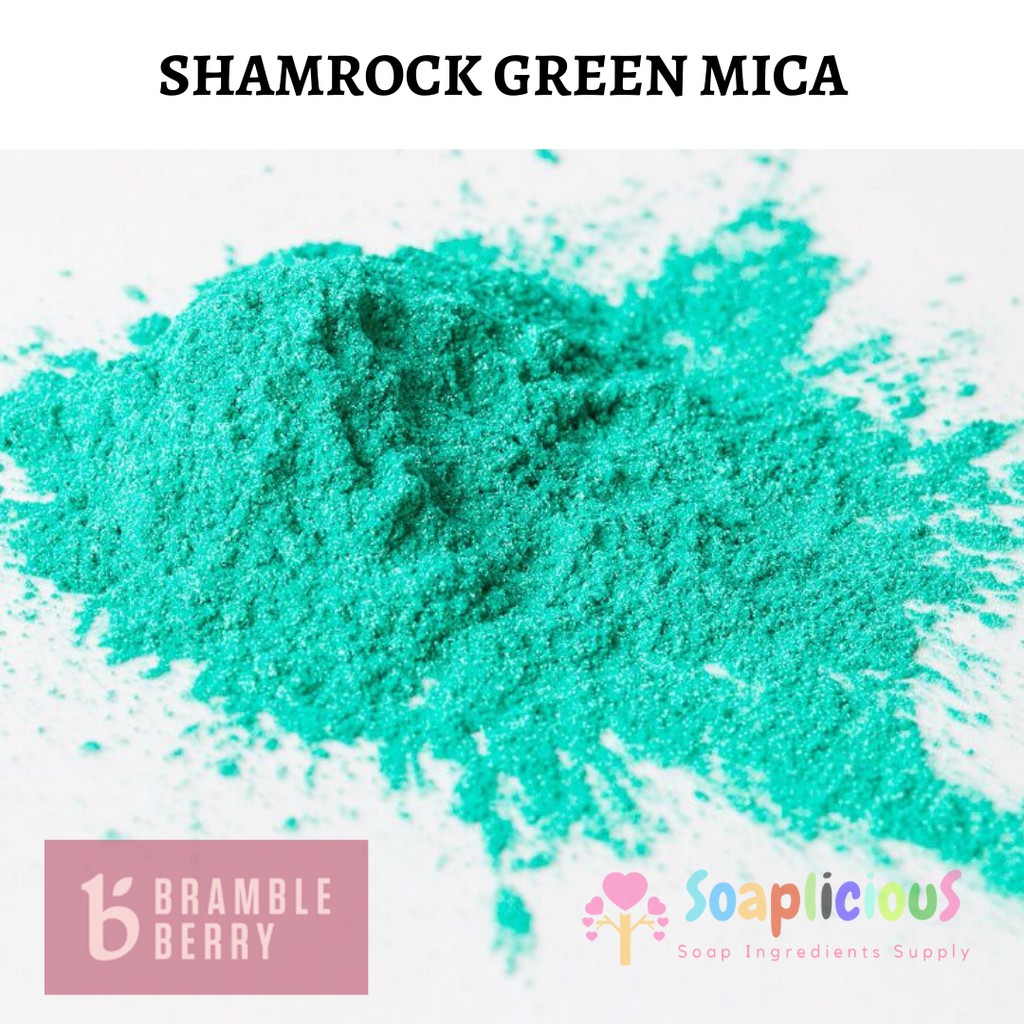 

Pewarna Sabun Shamrock Green Mica