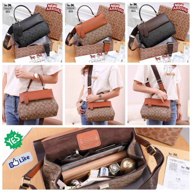 *Tas Coach EST 1941 Cluny Pochette Shoulder Bag 9024*