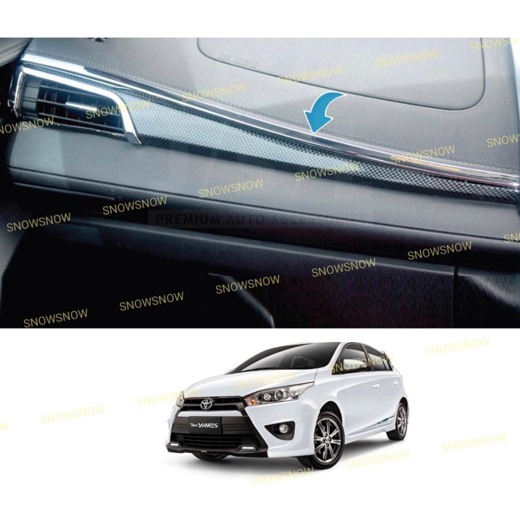 List Dashboard Grand All New Yaris 2014 2017 Trim Chrome