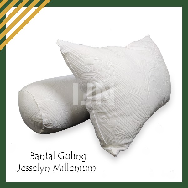 Bantal Tidur Set | JESSELYN MILENIUM Bantal Guling Tidur Kepala Hotel Silikon Lembut Murah