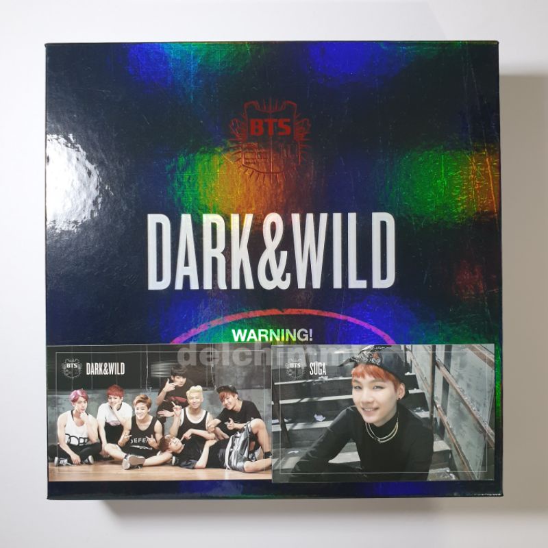 [BOOKED] Album BTS DARK&WILD Unsealed Photocard Suga [FULLSET]