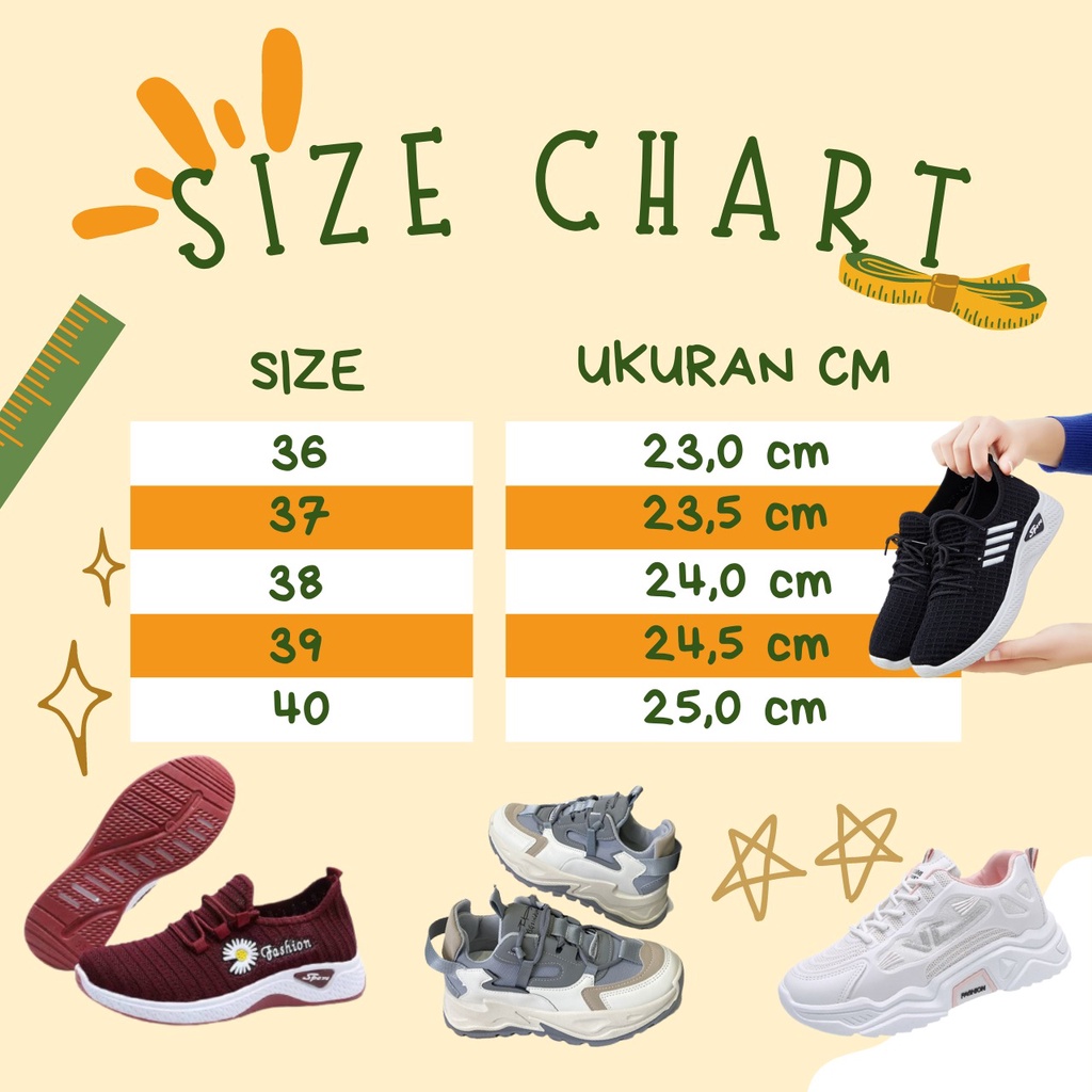 CUCI GUDANG Shoegallery &quot;LS&quot; LV0160  Sepatu Sneakers Wanita import Sepatu Sport Fashion Line