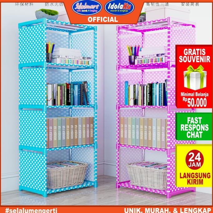 

Office & Stationery | Document Organizer | Idolmart Rak Buku Portable Rak Serbaguna Rak Susun | Best Seller