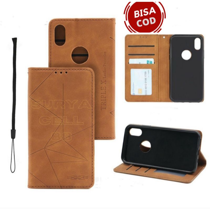 VIVO Y31 2021 / Y33S 2021 / Y50 / Y50i / Y51 2020 / Y51A 2021 / Y53 / Y53S  CASE FLIP COVER KULIT MAGNET