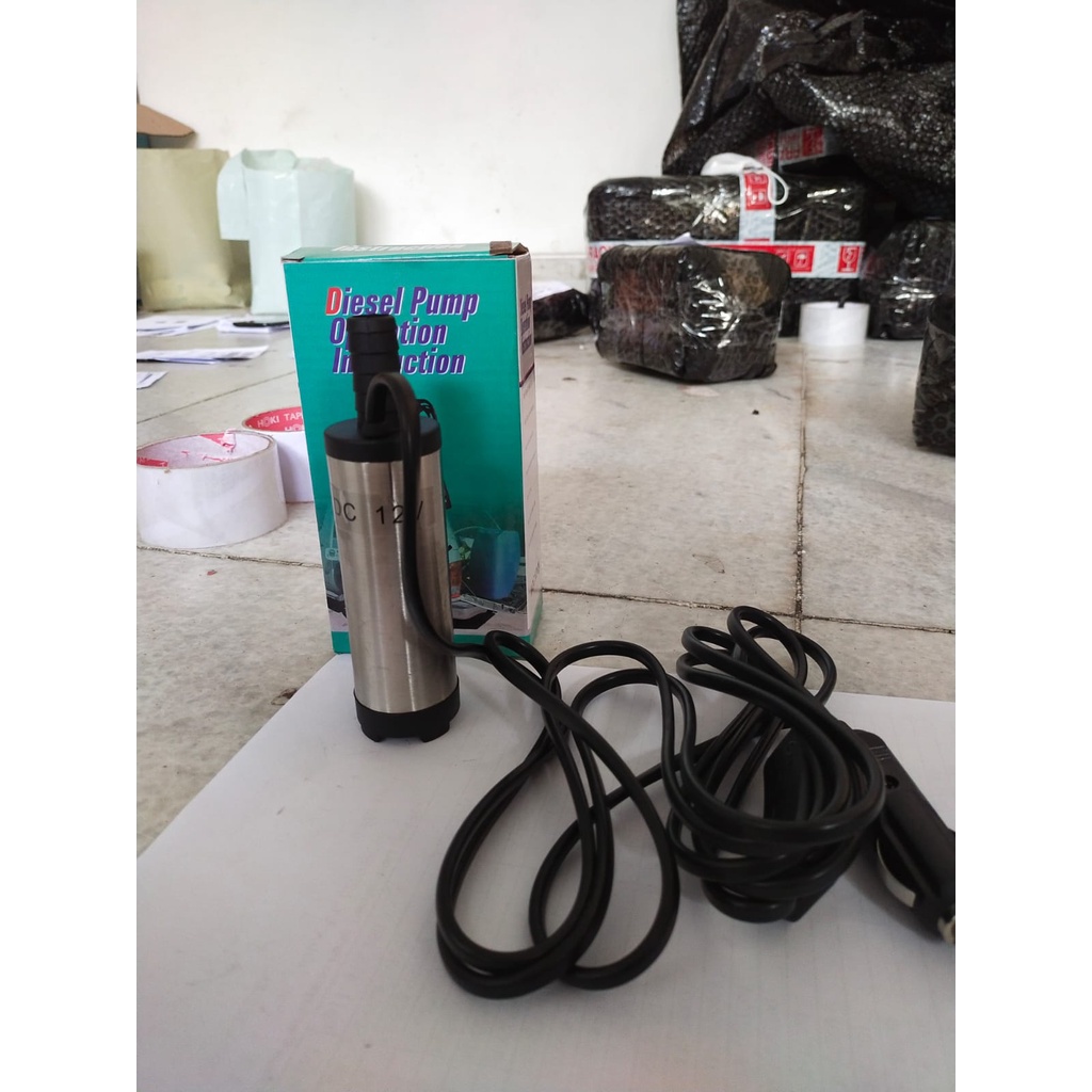 MAXPUMP POMPA MINI DC12V 38MM POMPA OLI Mini POMPA MINYAK POMPA CELUP POMPA SEDOT SOLAR DC12V 38mm Pompa Mini