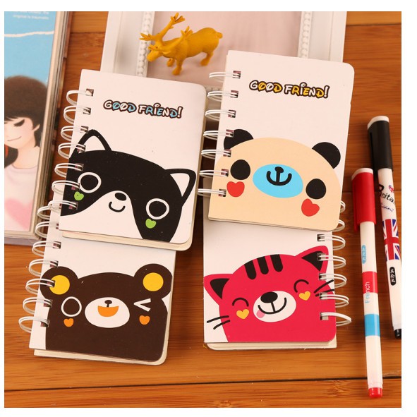 

SMC 021 Buku Memo Spiral Bear GOOD Friend