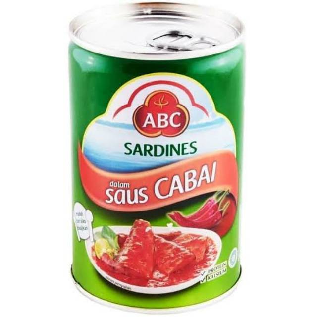 

Sarden ABC Cabai / ABC Tomat / Maya Tomat 425 gr