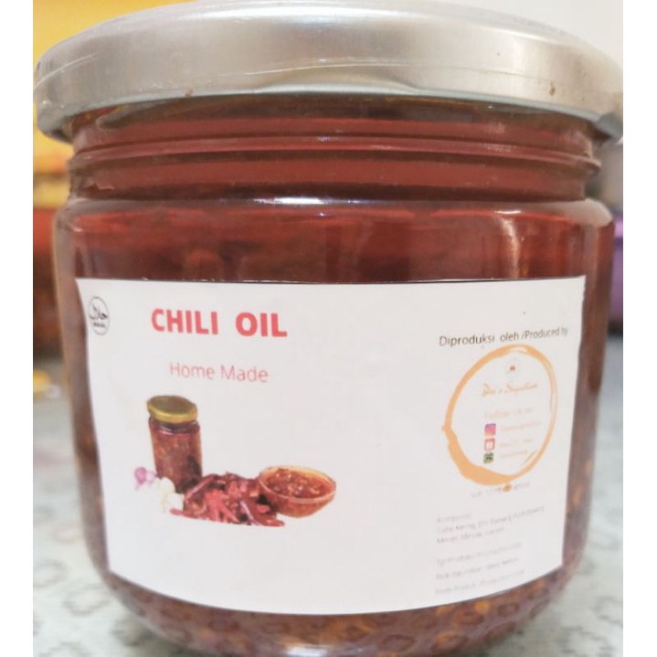 

Chili Oil Enak Halal 250 gr