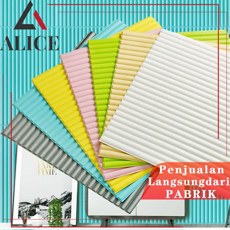 RAMADANSALE (COD) [COD] WALLPAPER DINDING FOAM 3D MOTIF / WALPAPER STIKER DINDING PLAFON WALLPAPER