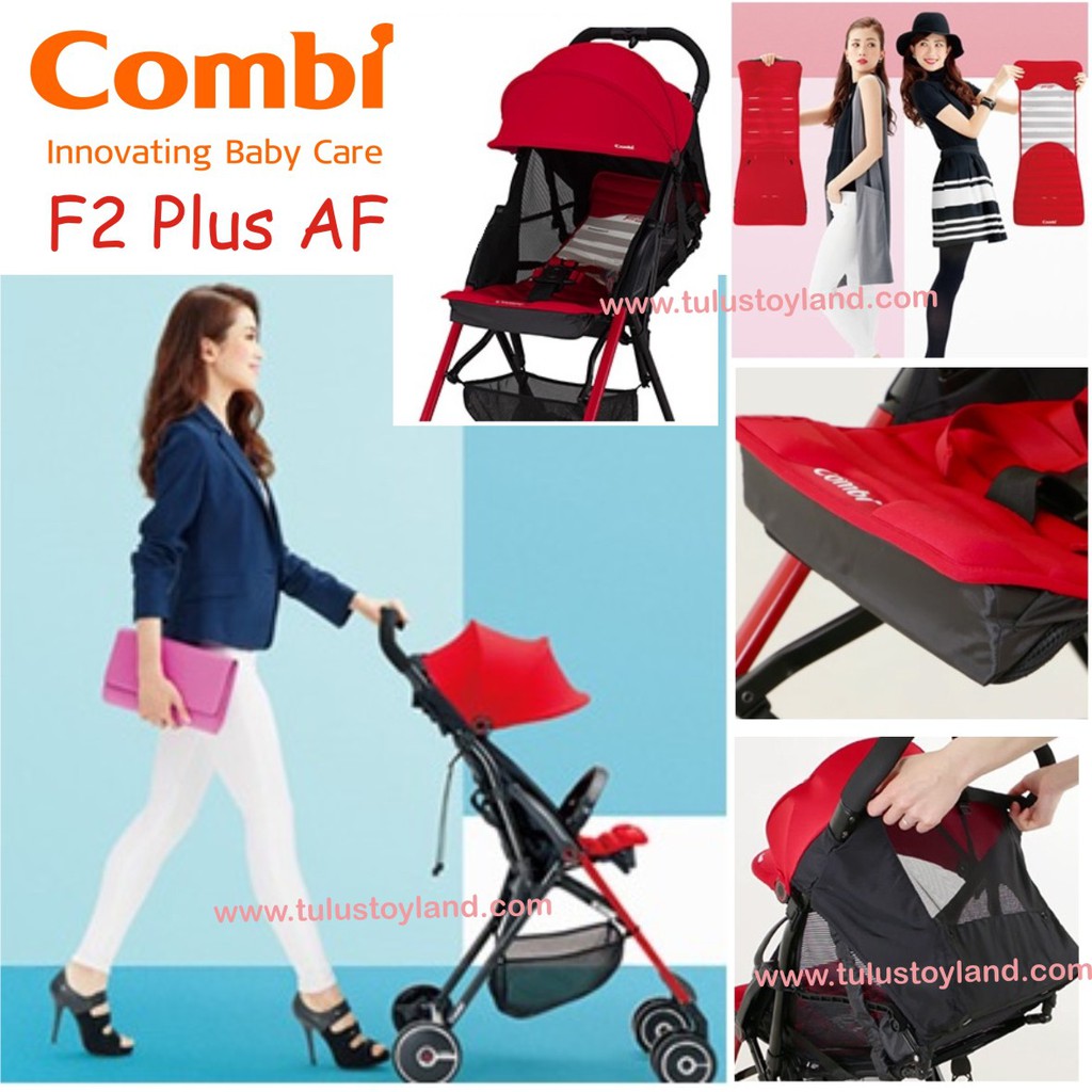 COMBI F2 Plus AF Stroller Anak Premium