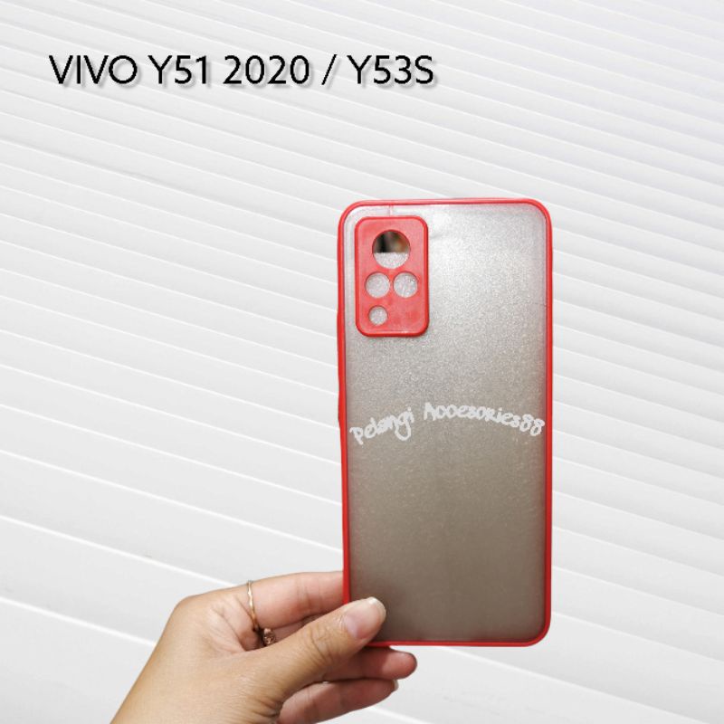 VIVO Y51 2020 / Y53S / Y51A / Y51S / Y31 2021 SOFTCASE CASE DOVE CASE FULL COLOUR