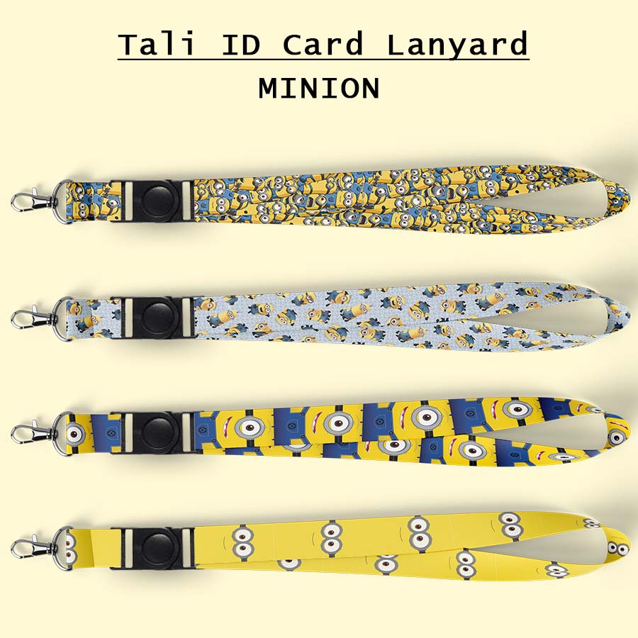 

Minion Strap Lanyard Panjang Tali ID Card