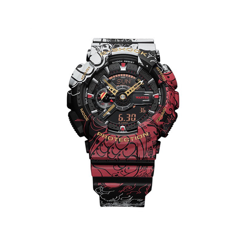 G-SHOCK × One Piece + Dragon Ball Z Joint Model Waterproof Automatic LED Lighting Sports Men's Watch