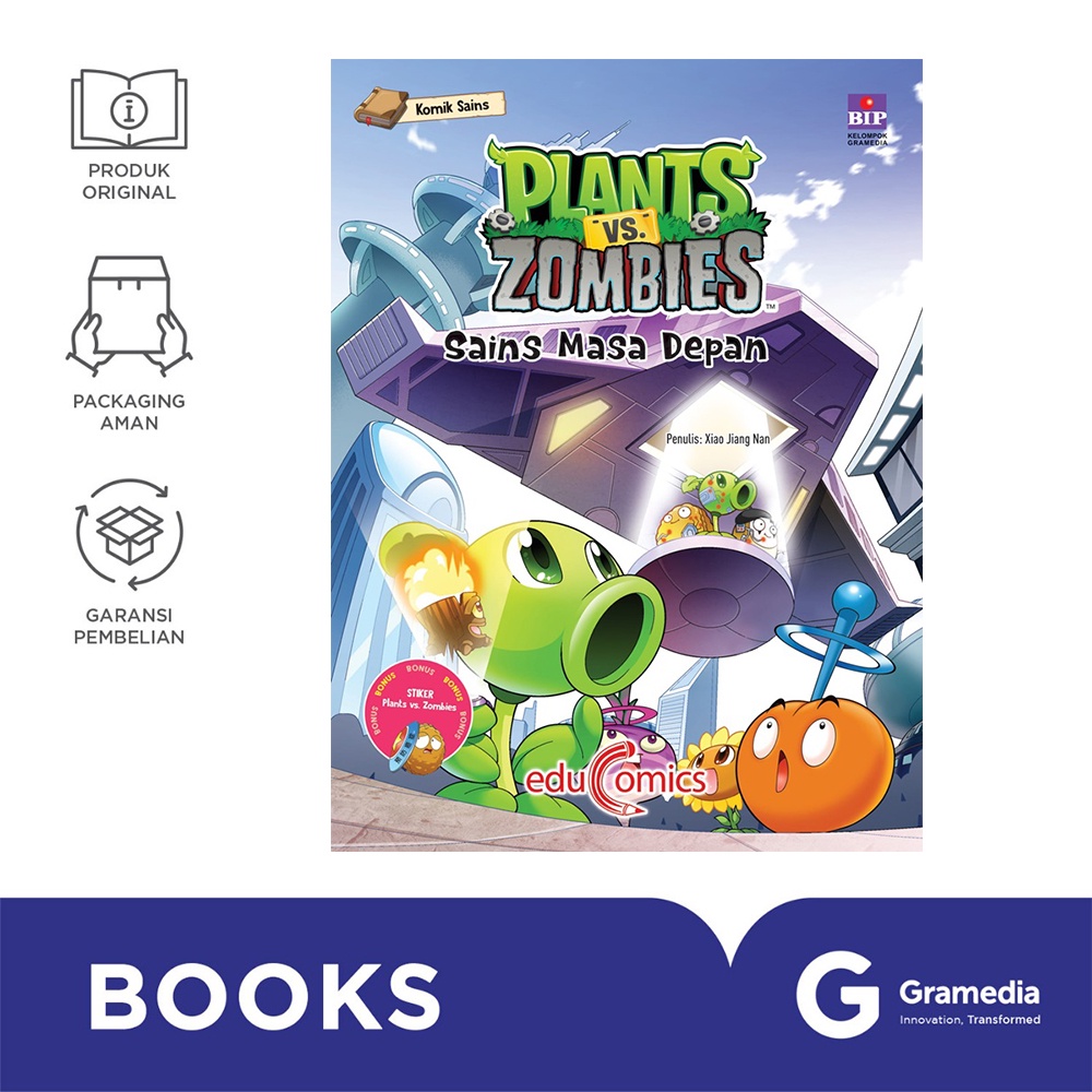 Educomics Plants Vs Zombies : Sains Masa Depan