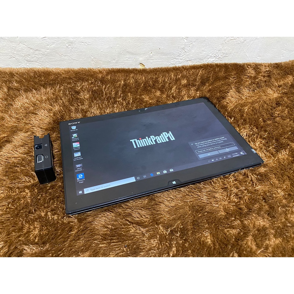 KMI LGI PROMO MURAH                Laptop 2 in 1 Sony Vaio SVD13218PGB Core i7 4600U Ram 8gb SSD